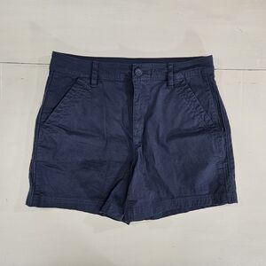 Eddie Bauer blue cotton shorts women's size 10